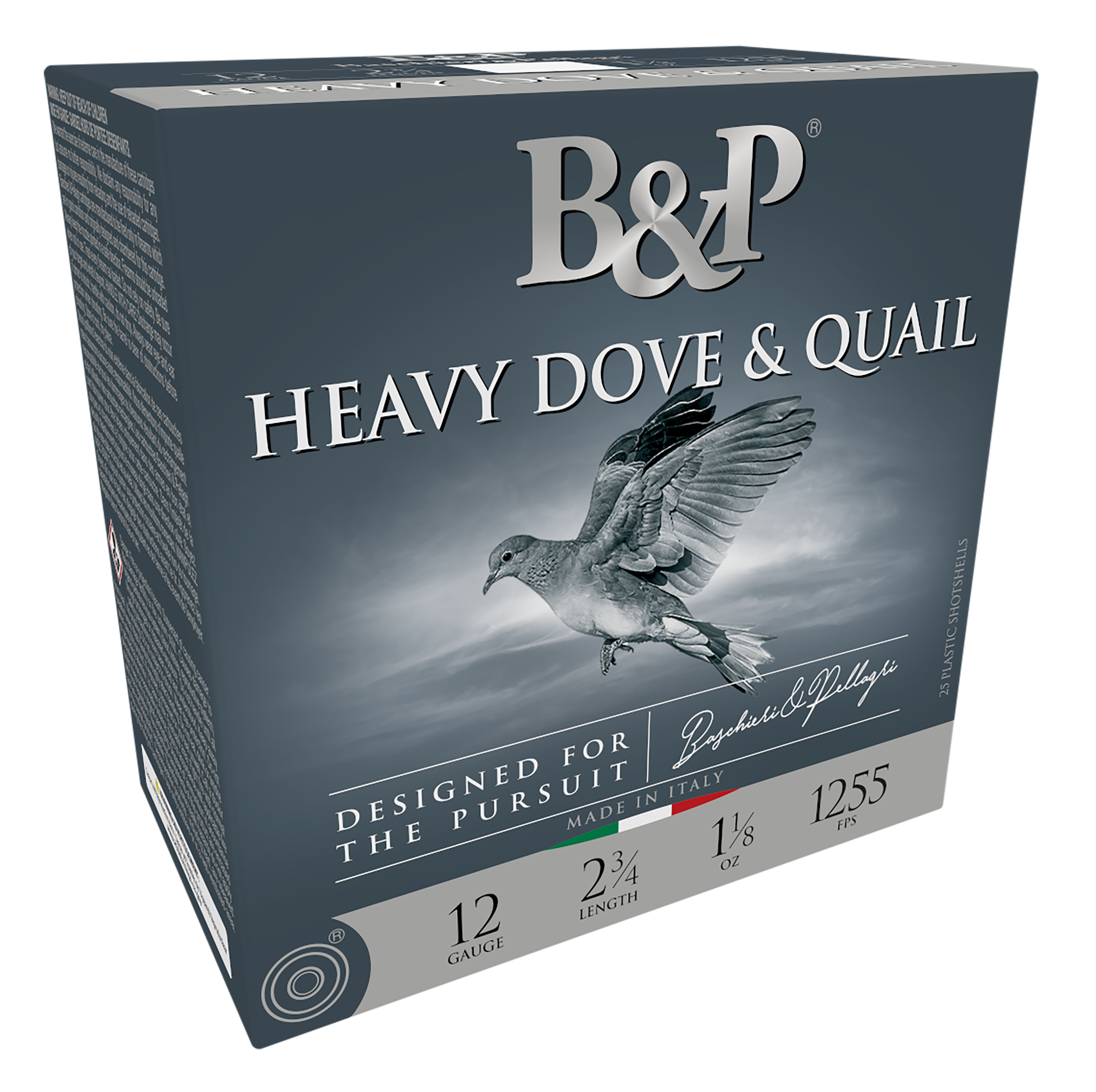 B&P Heavy Dove & Quail 12 Gauge 2.75 in 1-1/8 oz 7.5 Shot - Box or Case