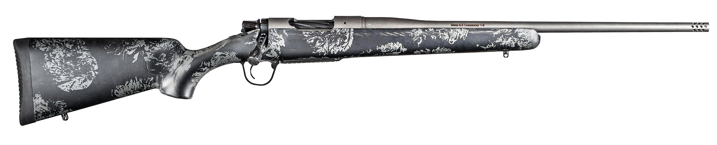 Christensen Arms Mesa FFT 7mm PRC 22" 3+1 Bolt-Action Rifle - Tungsten Gray Cerakote