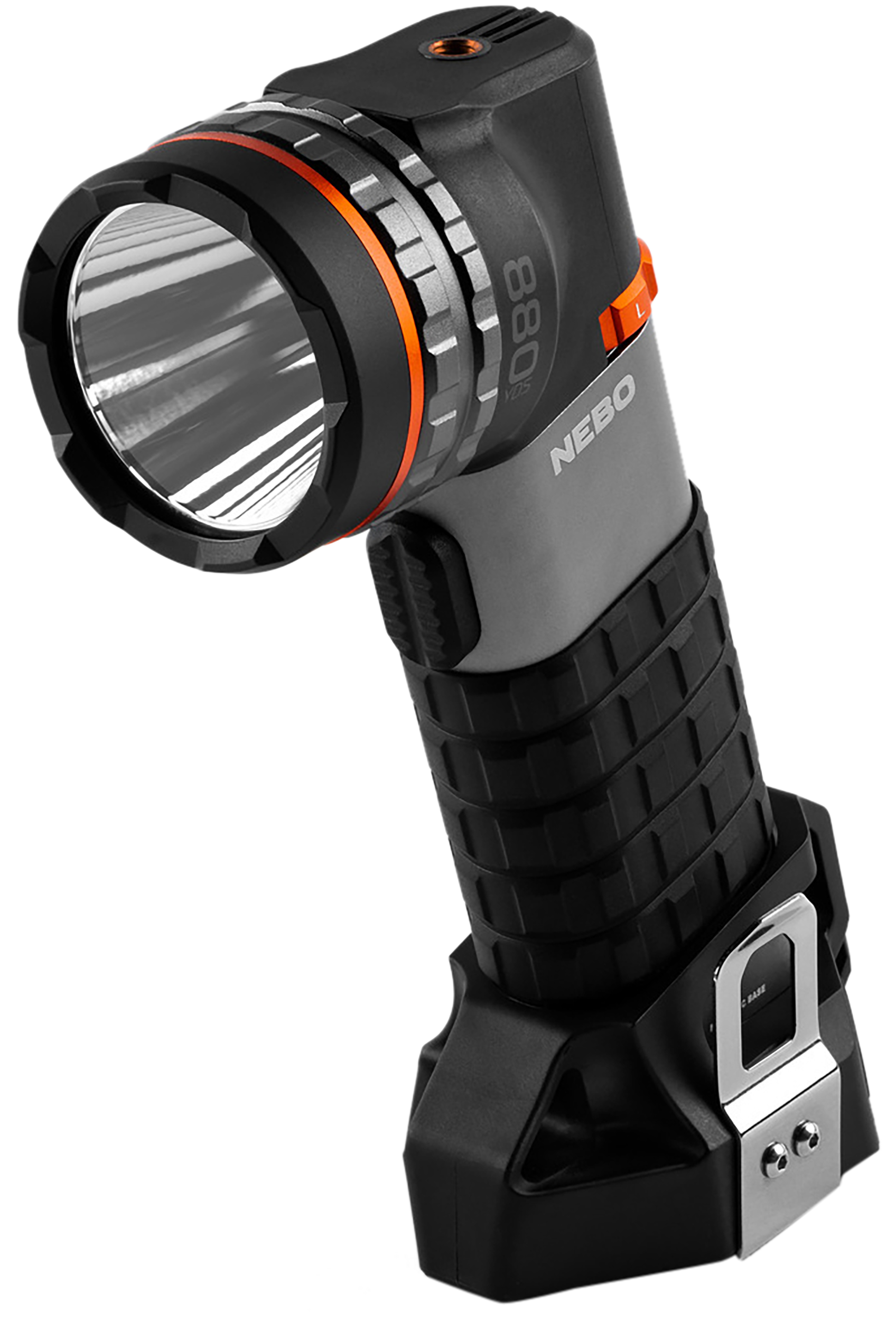 NEBO Luxtreme SL50 Spotlight 50/250/450 Lumens LED USB-C Rechargeable - Black