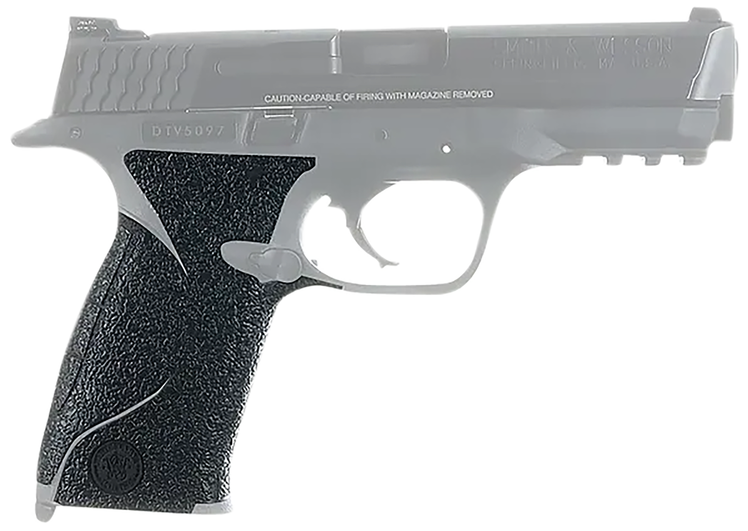 Talon Grips EV06R Adhesive Grip Textured Black Rubber S&W M&P Full Size 2.0