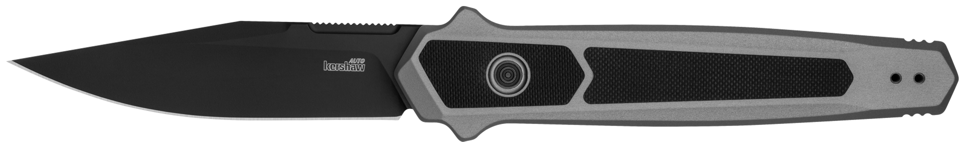 Kershaw Launch 17 3.5" S35VN Black Cerakote Clip Point Automatic Folding Knife
