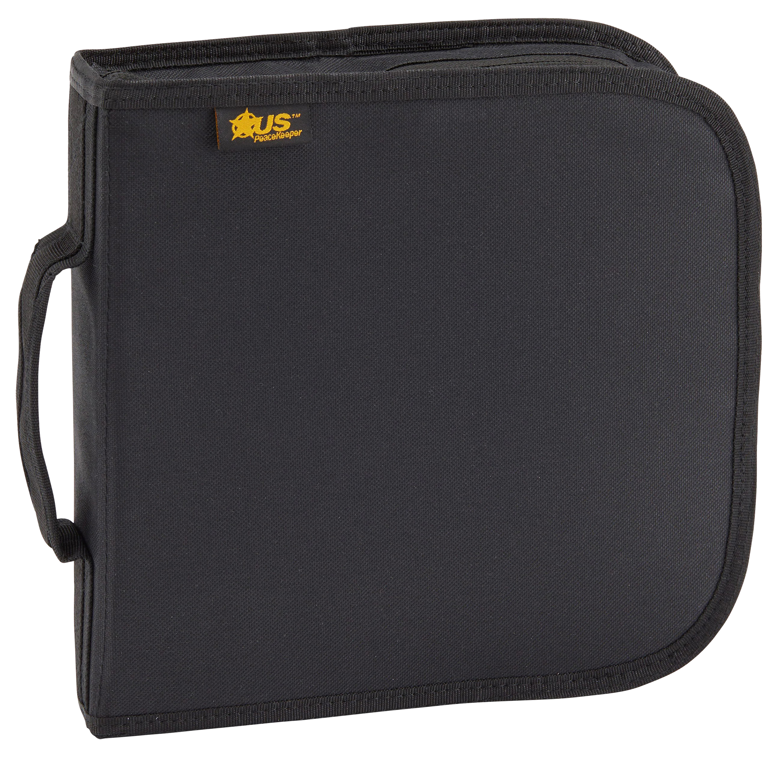 US PeaceKeeper P26208 Handgun Case Black 600D Polyester - Optics Ready