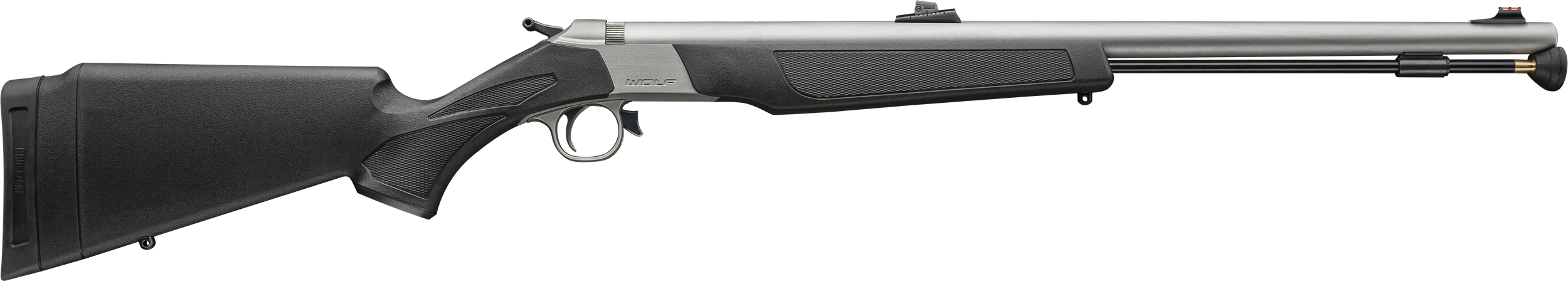 CVA Wolf V2 w/Optic 50 Cal 24" 209 Primer Break-Open Muzzleloader Stainless w/KonusShot 3-9x32mm