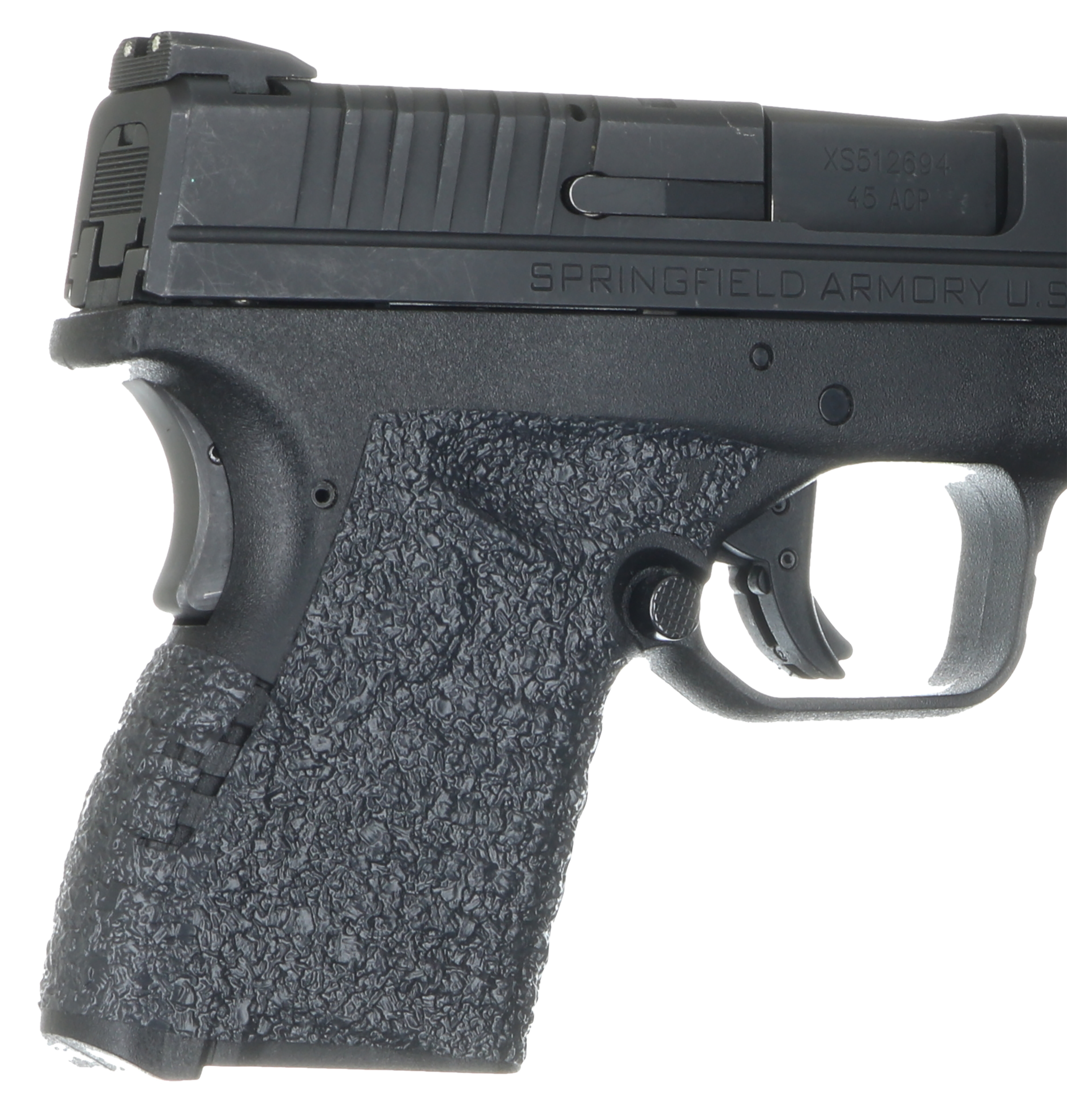 Talon Grips EV09R Adhesive Grip Textured Black Rubber for Springfield XD-S (9/45)