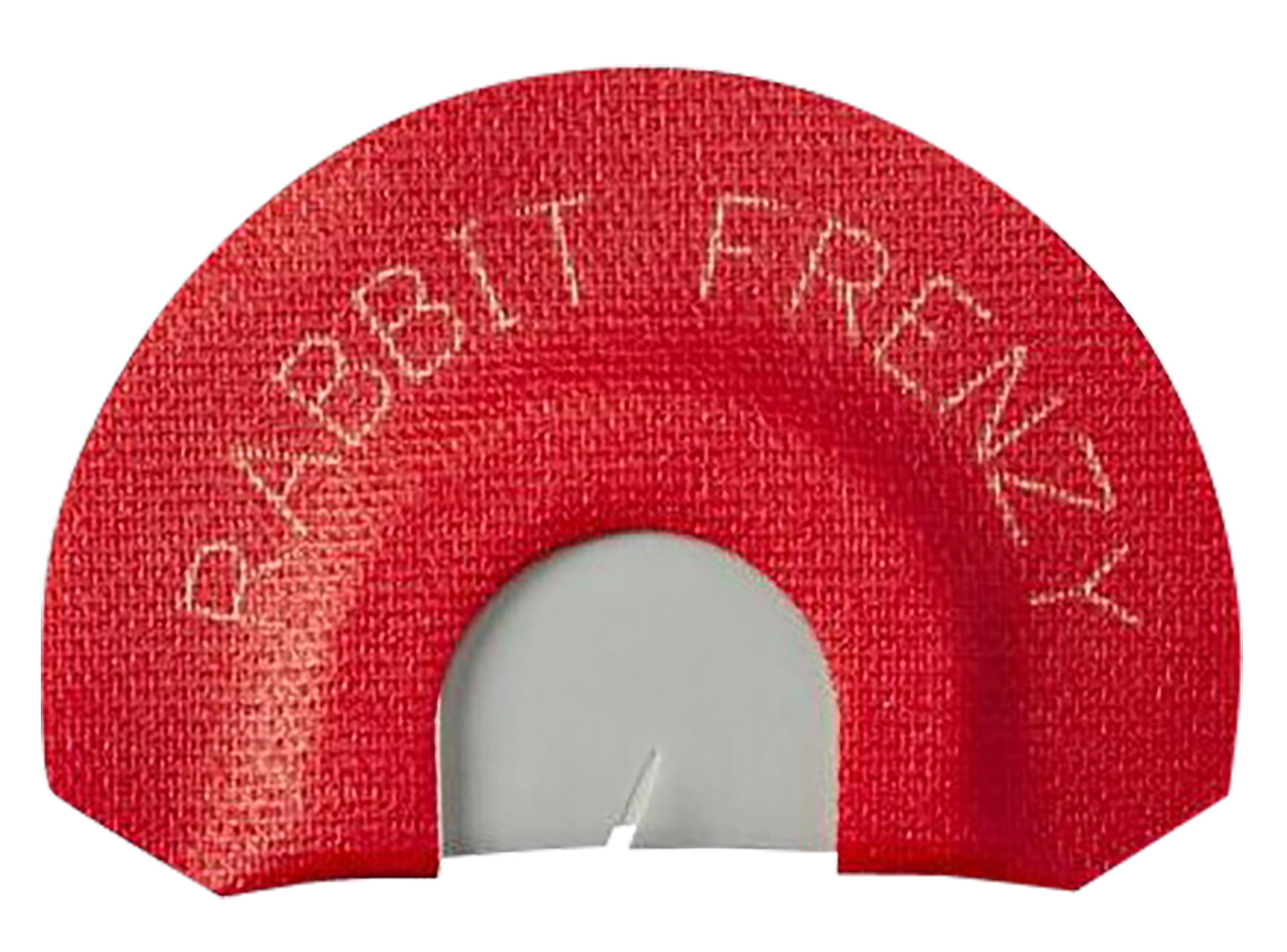 Johnny Stewart Wildlife Calls Rabbit Frenzy Diaphragm Call Double Reed 45 Degree Cut Red