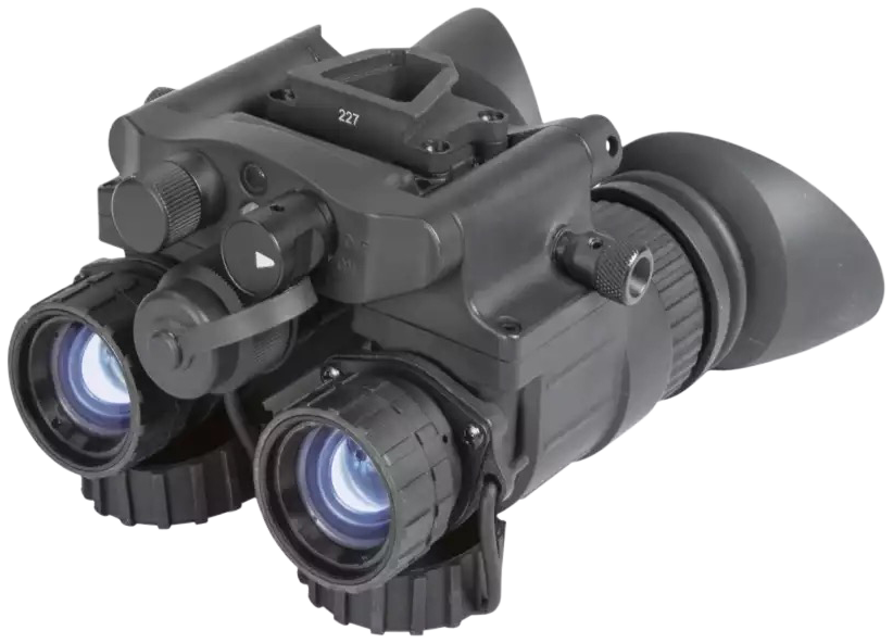 AGM Global Vision NVG-40 3AW1 Gen 3 Auto-Gated Level 1 P45 White Phosphor Dual-Channel Night Vision Goggles