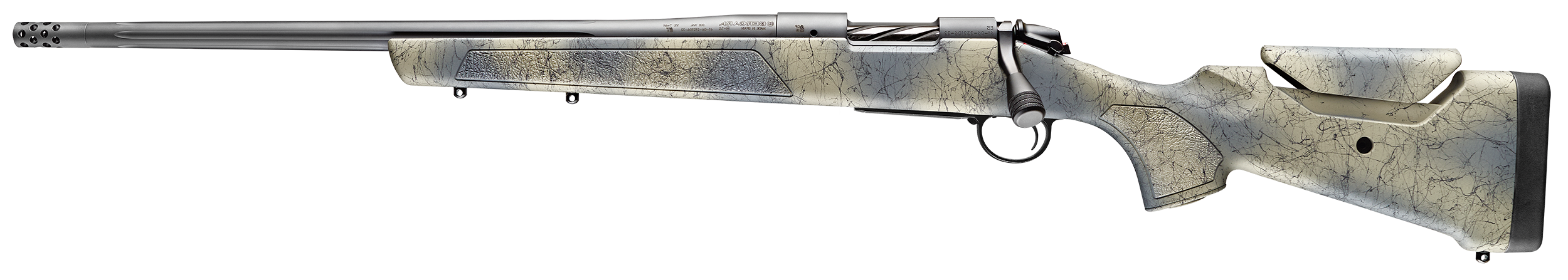 Bergara Rifles B-14 Wilderness Sierra 7mm PRC 22" 3+1 Bolt-Action Rifle - Left Hand - Sniper Gray Cerakote