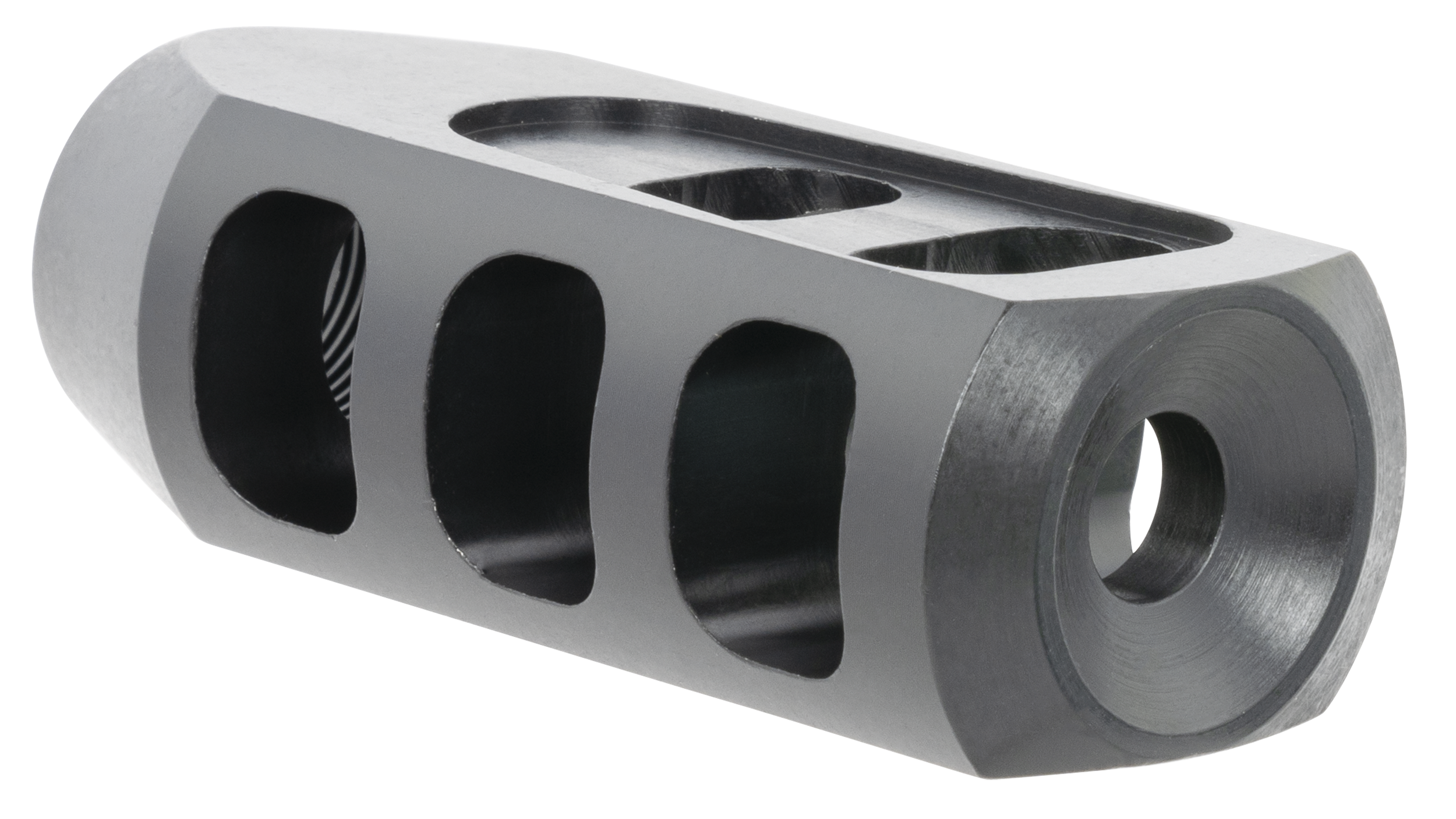 TacFire Tanker Muzzle Brake 308 Win 5/8x24 Black Oxide Steel