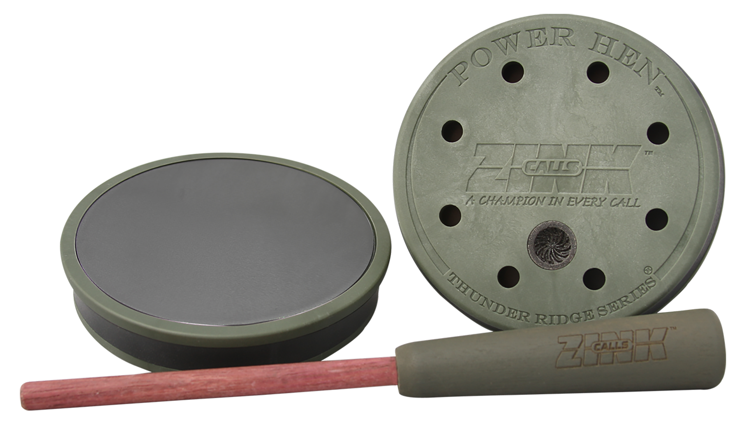 ZINK Thunder Ridge Turkey Friction Call Green/Purple Wood/Slate