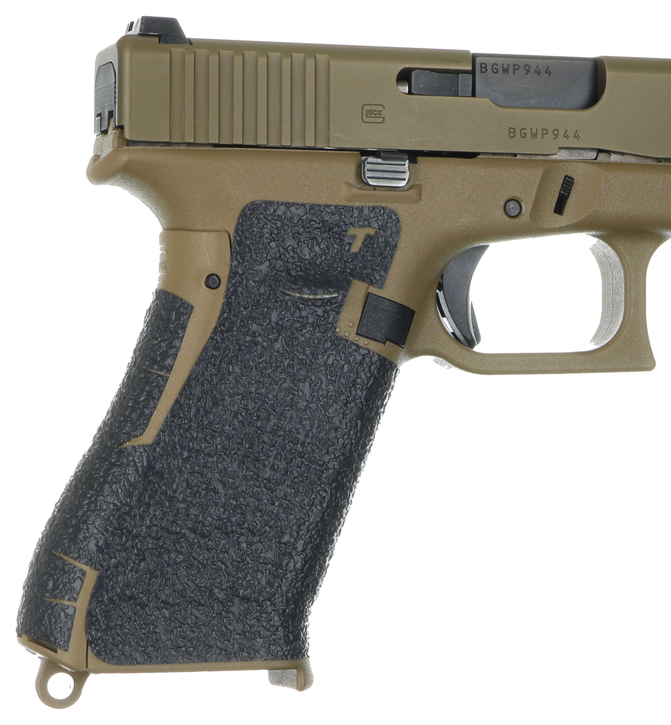 Talon Grips EV01R Adhesive Grip Textured Black Rubber for Full-Size Glock Gen 5