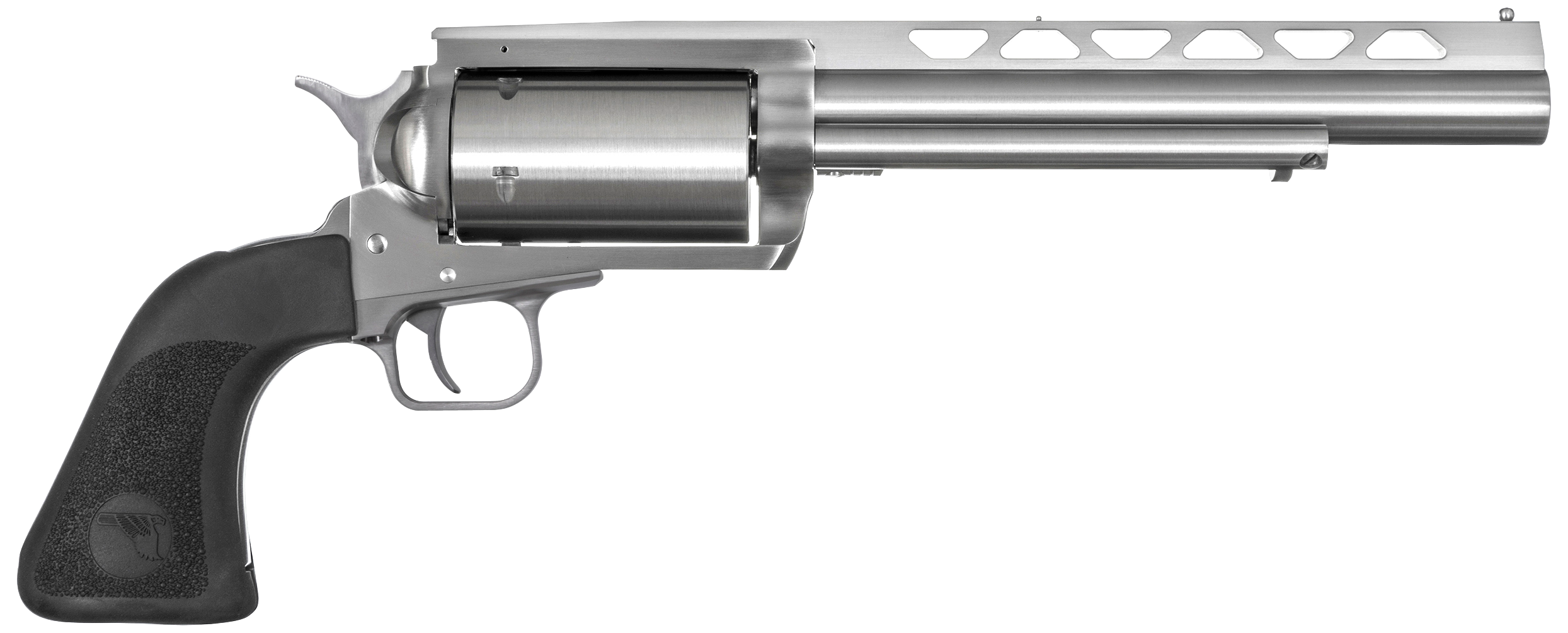 Magnum Research BFR 45 LC/410 Bore 7.5" 6-Shot SAO Revolver - Brushed Stainless