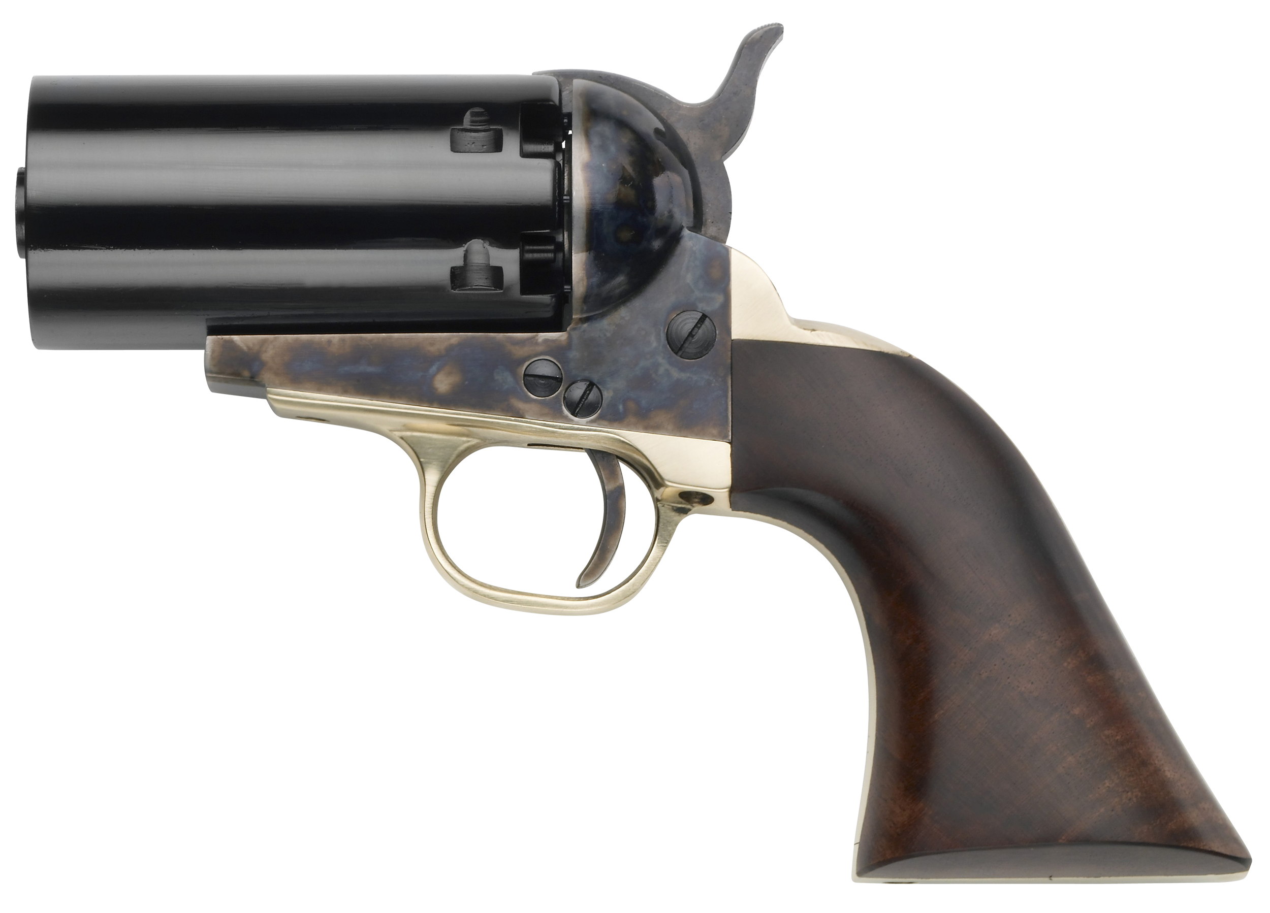 Pietta 1851 Navy Yank Pepperbox 36 Cal 6-Rd Single-Action Revolver