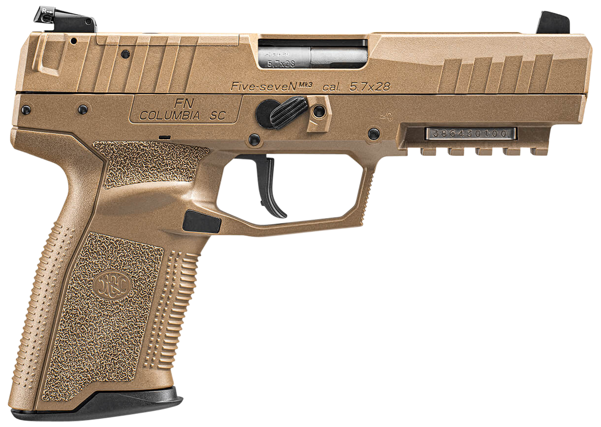 FN Five-seveN MRD 5.7x28mm 4.8" 20+1 Semi-Auto Pistol - FDE