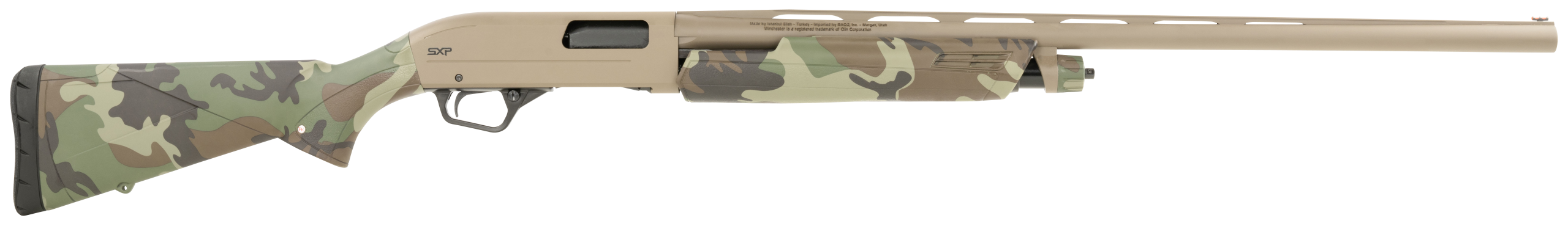 Winchester Guns SXP Hybrid Hunter 12 Gauge 28" 3" 4+1 Pump Shotgun - Woodland Camo