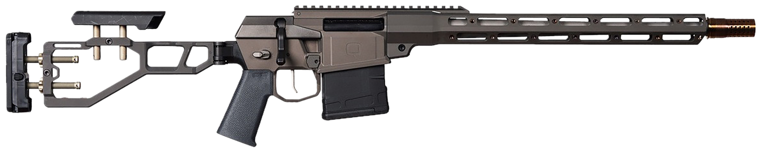 Q LLC The Fix 8.6 Blackout 16" 10+1 Bolt Action Rifle - Gray