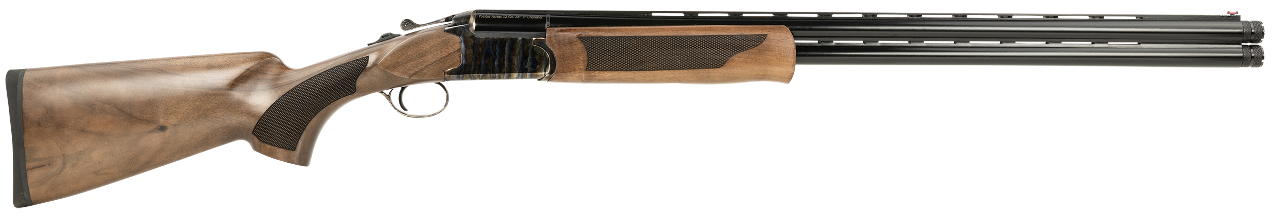 Pointer Acrius KAR41028HT 410 Bore 28" 2rd Break Open Over/Under Shotgun - Color Case Hardened Receiver