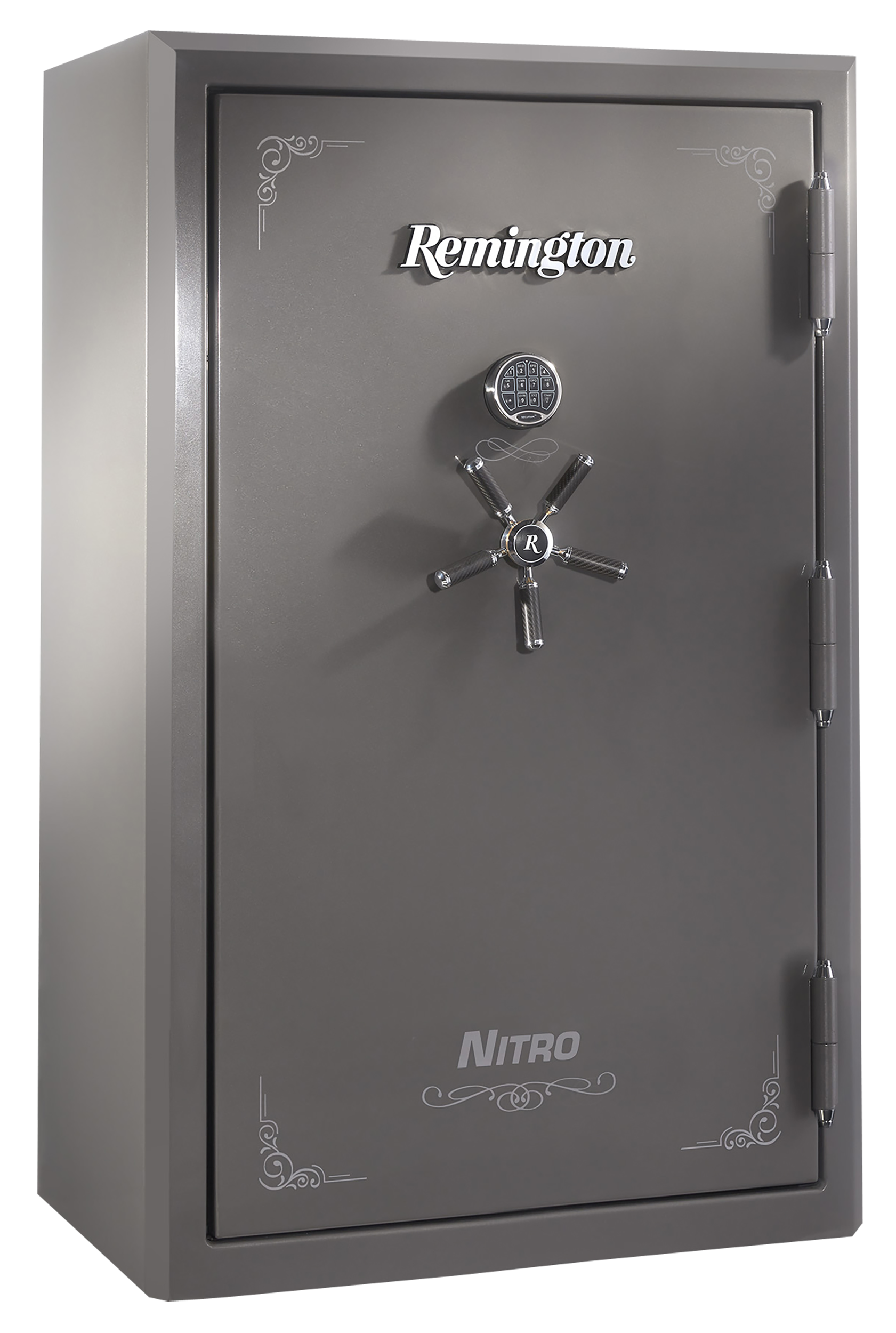 Sports Afield Seltzer SECSAR6546N 46+8 Fireproof Gun Safe - 90 Min @ 1800F - Seltzer Gray-Gloss Metallic