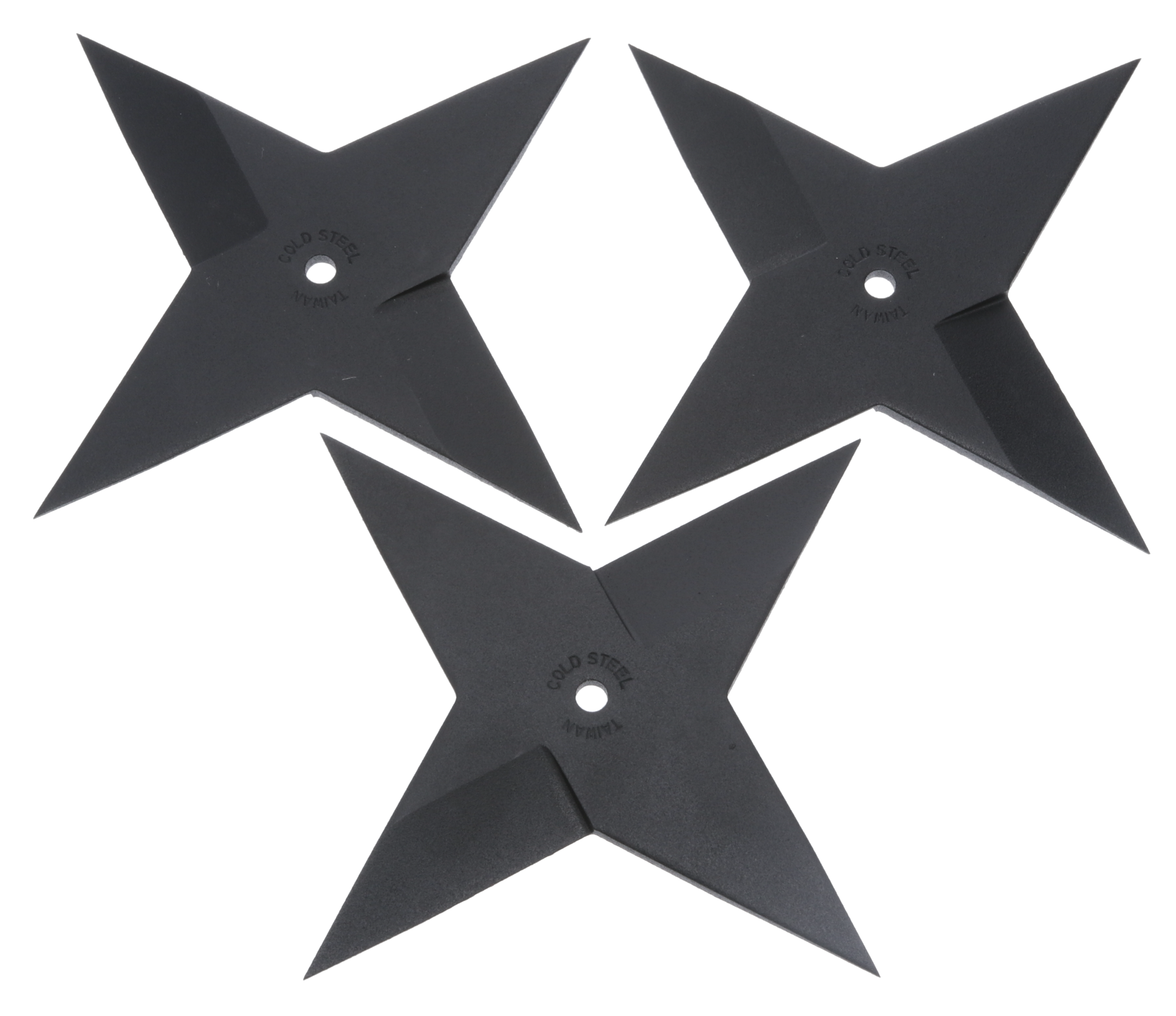 Cold Steel Sure Strike Medium 5.3" Carbon Steel Throwing Star 3-Pack