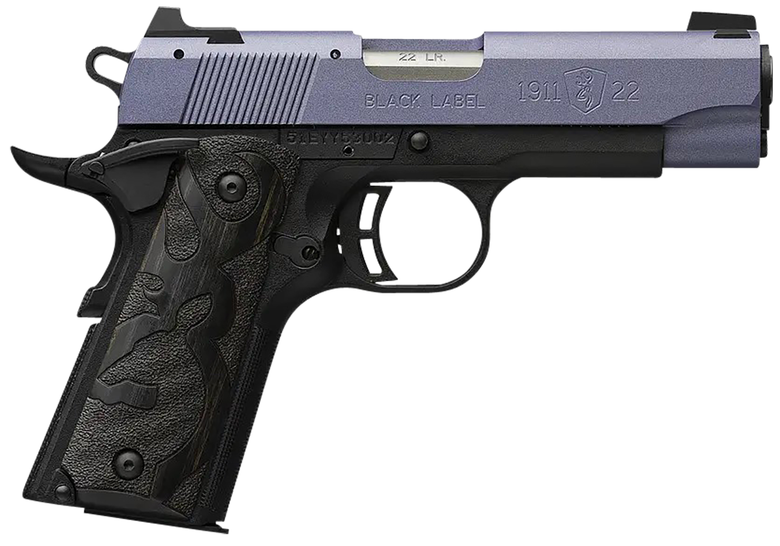 Browning 1911 Black Label Compact 22 LR 3.63" 10+1 Semi-Auto Pistol