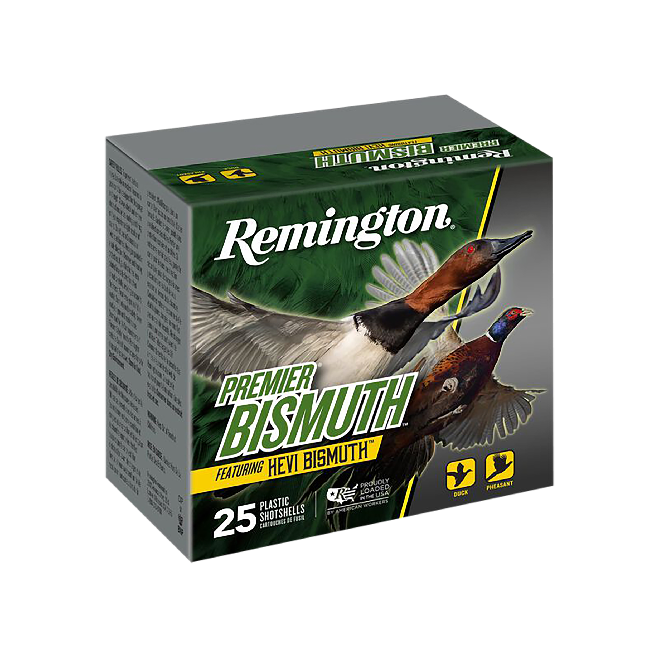 Remington Ammunition Premier Bismuth 12 Gauge 2.75" 1 1/4 oz #2 Shot 25 Rd - Box or Case