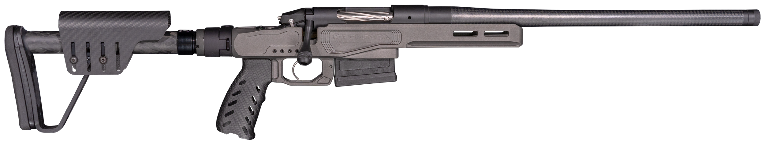 Bergara Rifles Premier MgMicro Lite 6.5 PRC 18" 3+1 Bolt-Action Rifle - Tungsten