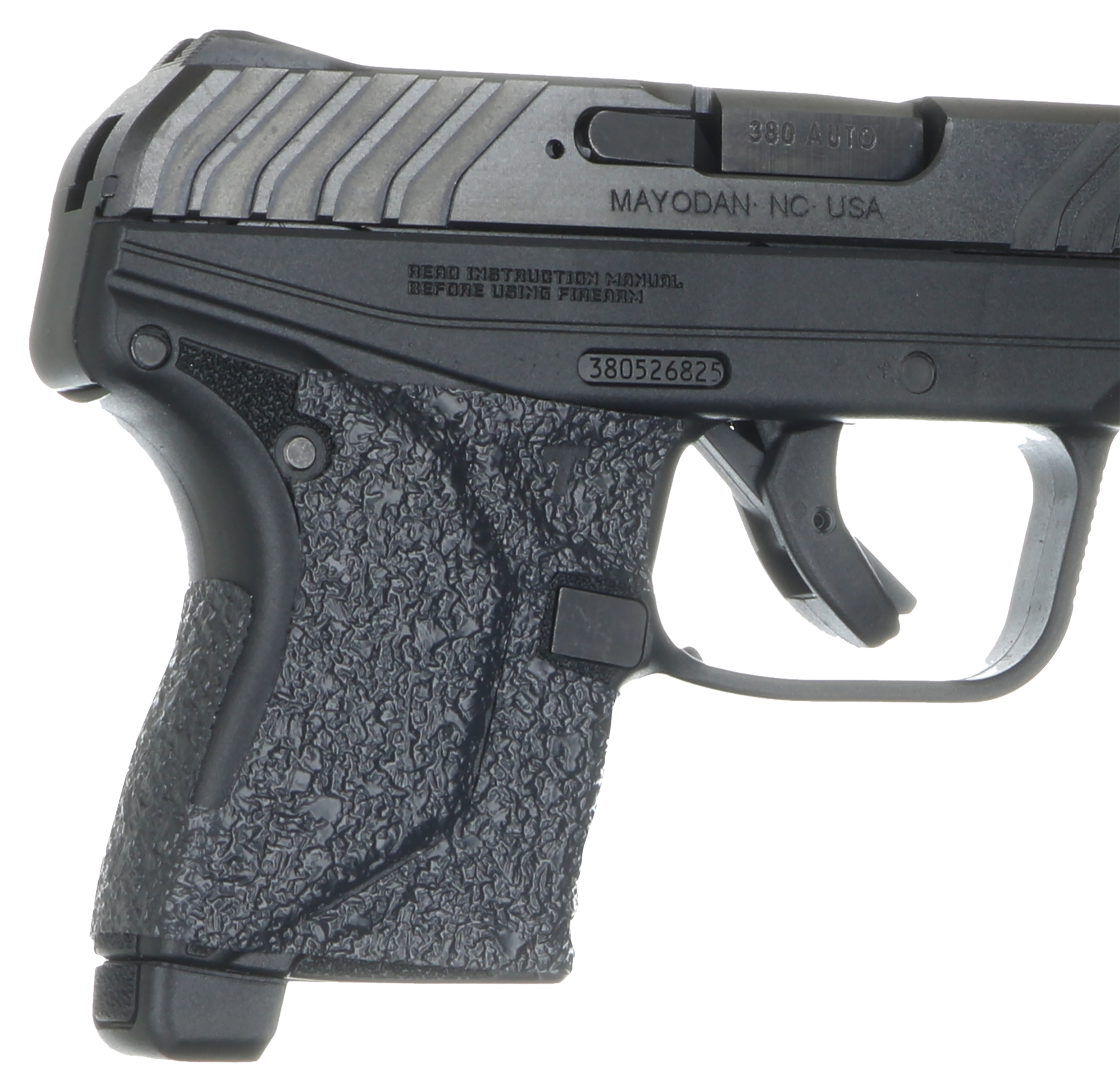 Talon Grips EV10R Adhesive Grip Textured Black Rubber for Ruger LCP/LCP II