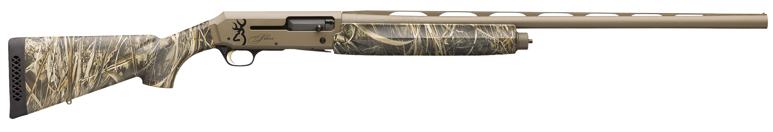 Browning Silver Field 12 Gauge 3.5" 28" 4+1 Semi-Auto Shotgun - Realtree Max-7