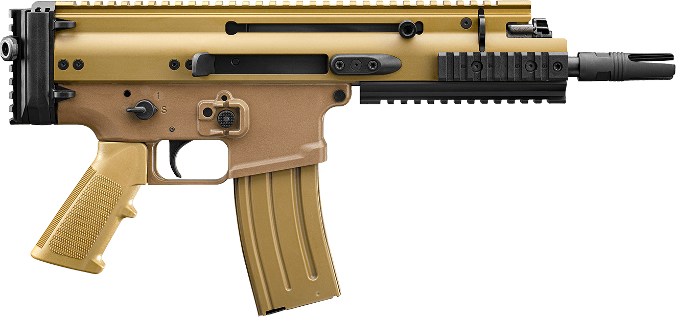 FN SCAR 15P 5.56x45mm NATO 7.5" 30+1 Semi-Auto Pistol - FDE