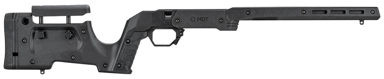 MDT Sporting Goods XRS Chassis Black Aluminum Core - Fits Tikka T1X RH