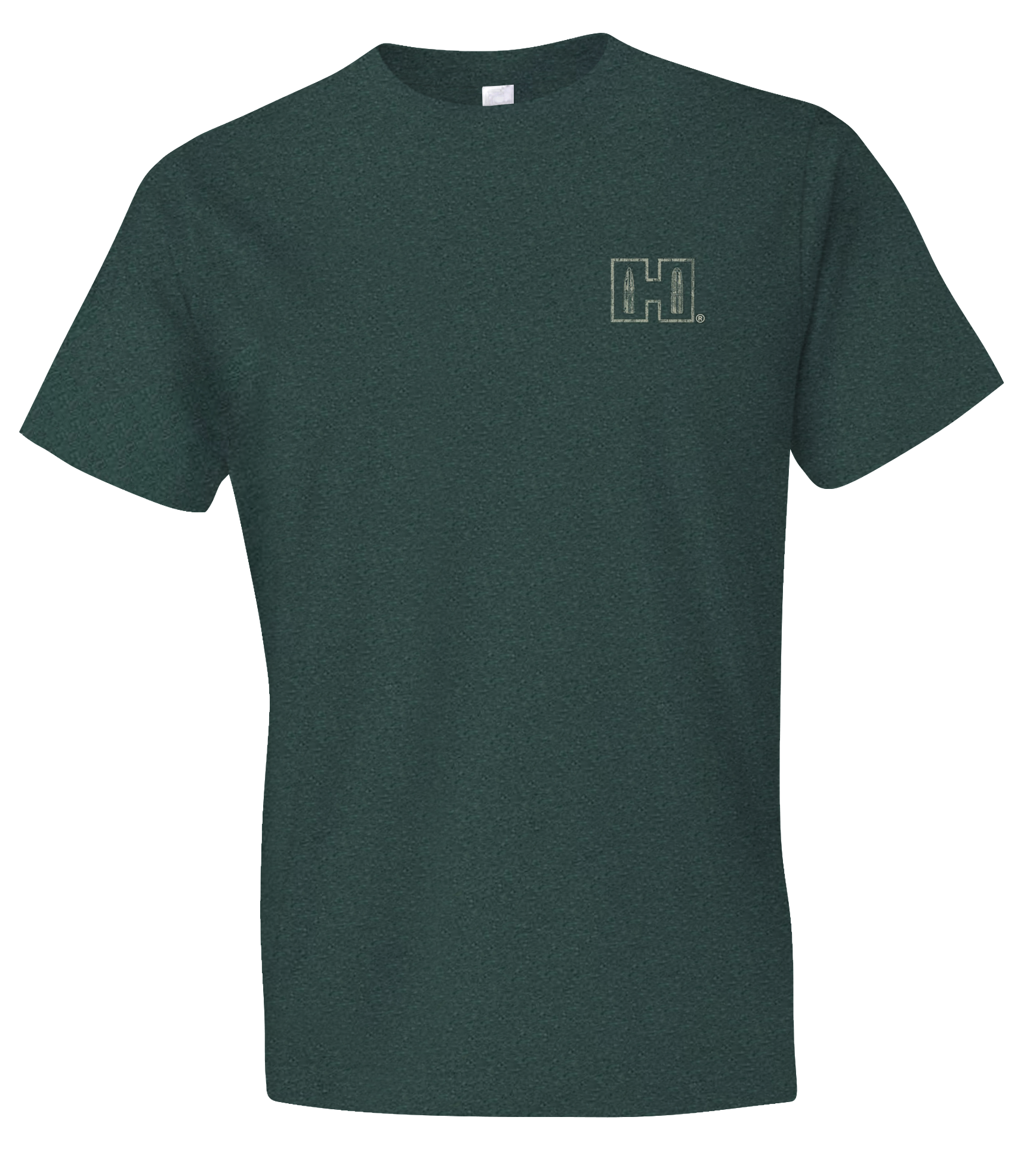 Horizon Design Hornady Double Rocker Olive Heather Short Sleeve T-Shirt XL