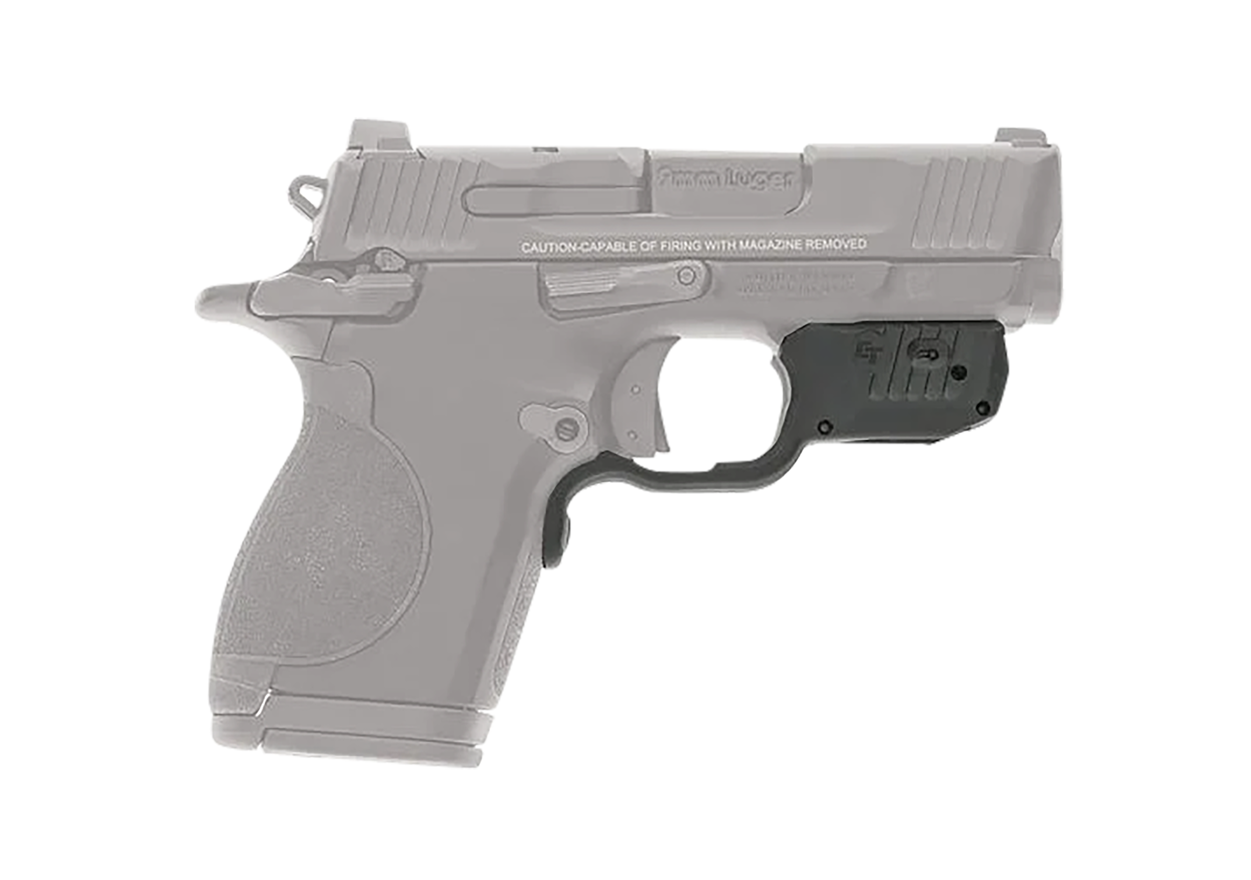 Crimson Trace Laserguard CSX-G Green Laser Sight for S&W CSX - Black Polymer