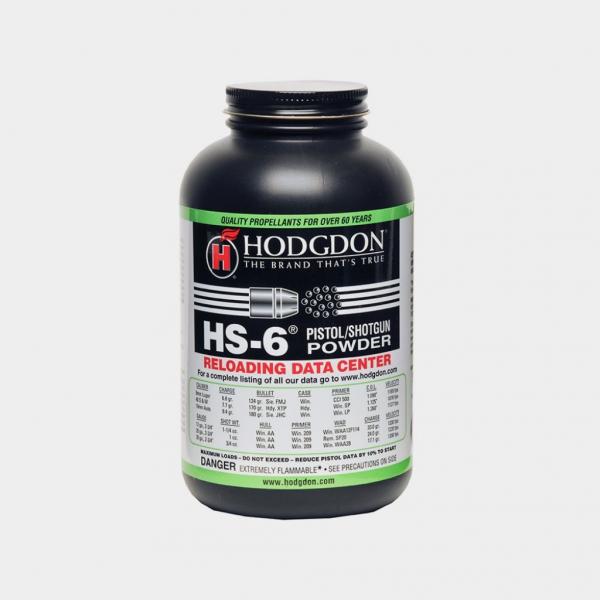 Hodgdon HS61 Spherical HS-6 1lb Pistol/Shotgun Powder #HS61 **LIMIT 2-CANS** CANNOT SHIP