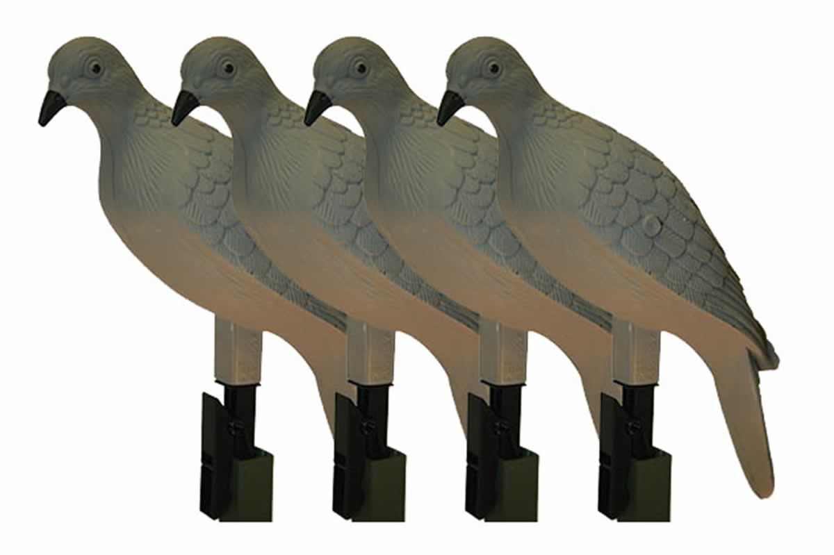 Mojo Outdoors MOJO Clip On Dove Decoys 4pk #HW9004