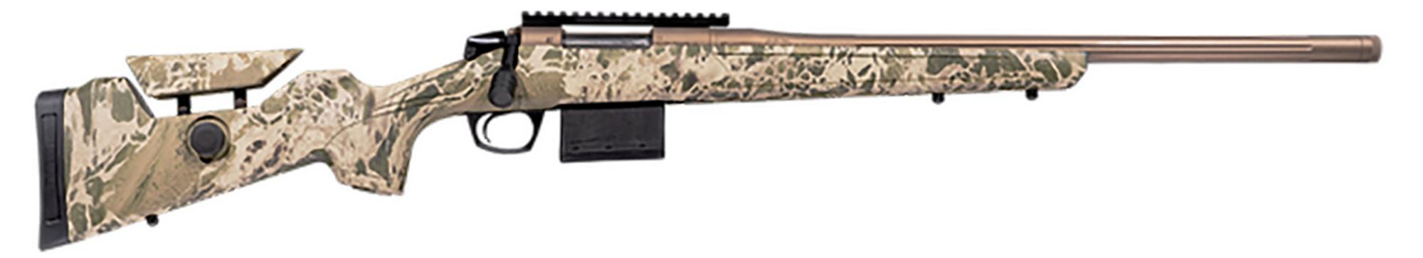 CVA Cascade VH Bolt Action Rifle CR4043, 204 Ruger, 20" Threaded Barrel, Realtree Hillside Adjustable Synthetic Stock