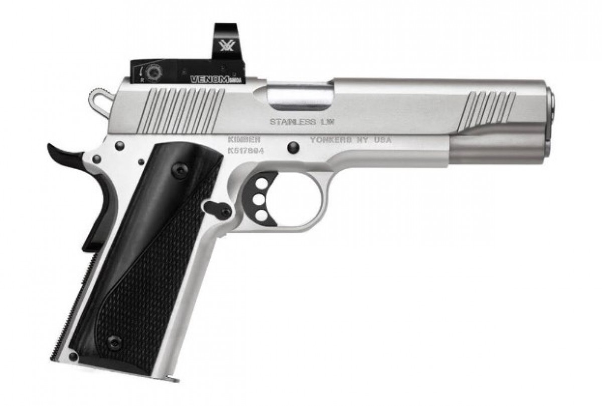 Kimber Stainless LW Arctic OI 45 ACP Vortex Venom Red Dot 3700640