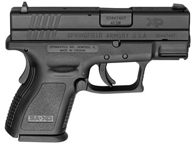 Springfield Armory XD9802 XD *CA Compliant Sub-Compact 40 S&W 10+1 3"