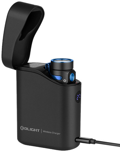 Olight Baton 4 Premium Edition Rechargeable Flashlight - 1300 Lumens, Black