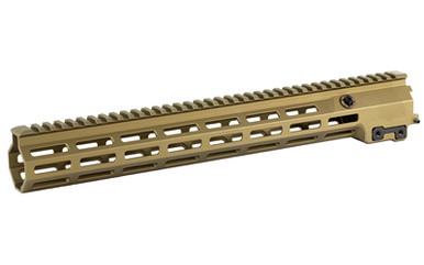 Geissele Automatics 15" Super Modular Rail MK16 M-LOK Handguard - Desert Dirt Color