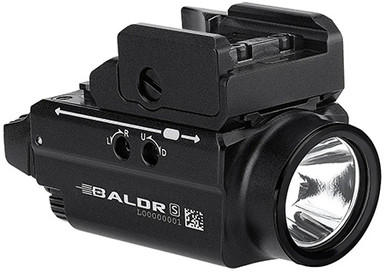 Olight Baldr S BL Rail Mounted Light with Blue Laser - 800 Lumens, Black