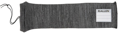 Allen 13170 Stretch Knit Handgun Sock Gray Silicone-Treated Knit w/Custom ID Labeling Holds Handguns