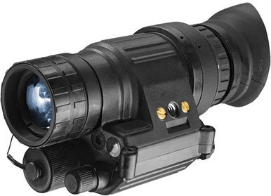 ATN NVMPPVS142G PVS14-2 Matte Black Night Vision Hand Held/Mountable Scope 1x27mm, Gen 2+ Green Phosphor