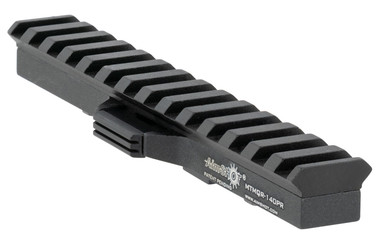 AimShot MTMQR140PR Quick Release M-Lok Adapter Picatinny Rail Black Anodized
