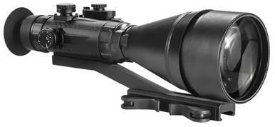 AGM Global Vision 15WP6623474111 Wolverine Pro-6 3APW Night Vision Rifle Scope Matte Black 6x100mm Gen 3 Auto-Gated White Phosphor Illuminated Red Chevron w/Ballistic Drop Reticle