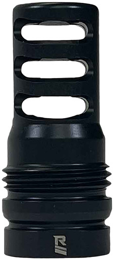 Rugged Suppressors MB026 3 Port Brake 338 Cal (8.6mm), M18x1 tpi, Dual Taper Locking System, Fits R.U.M. Mount