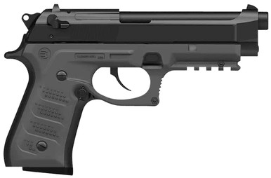 Recover Tactical BC204 Grip & Rail System Gray Polymer Picatinny for Most Beretta 92 & M9 Models