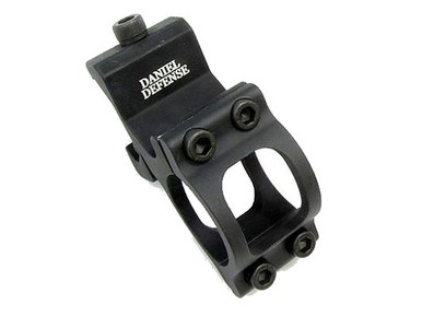 Daniel Defense 0302016514 Offset Flashlight Mount with 1" Diameter Aluminum Black Hard Coat Anodized