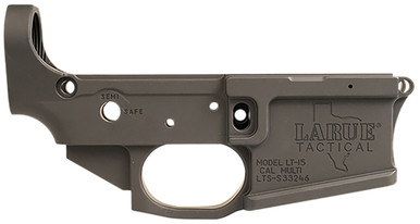 LARUE LT15X01BLK AR15 STRIPPED LOWER REC