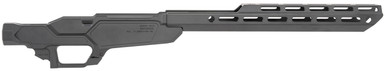 Sharps Bros SBC02 Heatseeker Rifle Chassis Stock Fits Ruger American Rifle, 6061-T6 Aluminum w/Cerakote Finish, 14" M-LOK Handguard, Compatible w/AICS Short Action Magazines
