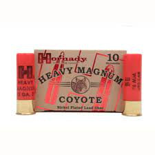 Hornady 12 Gauge BB Ammunition Heavy Magnum Nickel Plated H86222 3" 1300 Fps10 Rounds