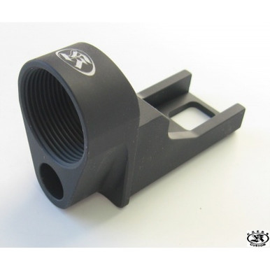 OPEN BOX - Krebs Custom M4 Buttstock Adapter for Standard & Saiga - Black